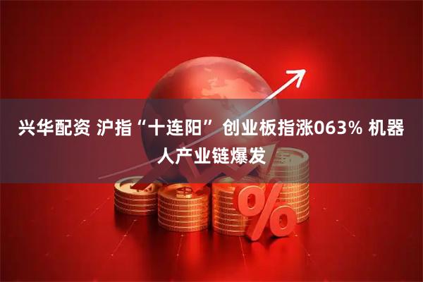 兴华配资 沪指“十连阳” 创业板指涨063% 机器人产业链爆发